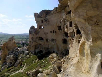 Cappadocia, Cavusin - deserted cave village