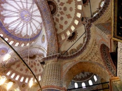 Beautiful mosaic ceilings