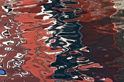 red reflections