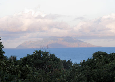 St. Eustatius 2011, view on Saba #2