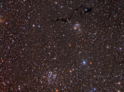 NGC663 and NGC654
