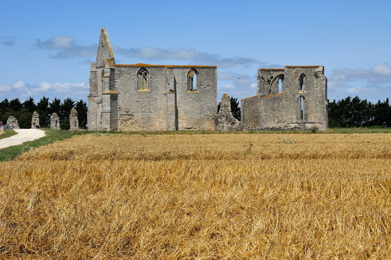 Ile de R - Abbaye des Chateliers