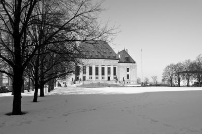Cour suprme en hiver / Supreme Court in Winter