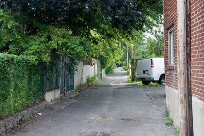 Ruelle  Montral / Back Street in Montreal