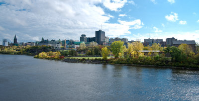 Ottawa, vue du pont du Portage / Ottawa, viewed from Portage Bridge