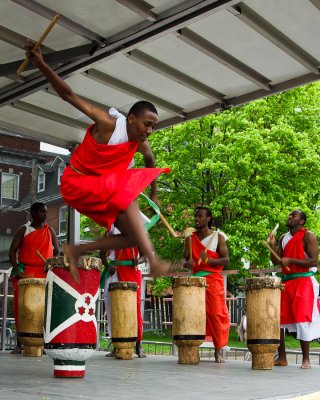 Burundian Messenger Sacred Drums