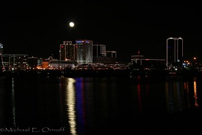 Advent Moon Over Norfolk