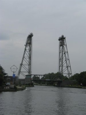 Hefbrug bij Alphen aan den Rijn