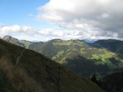 uitzicht vanaf Gîte de Trebentaz