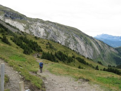 Afdaling Col de Coux