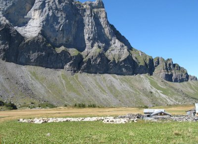 rotsen bij refuge Alfred Wills