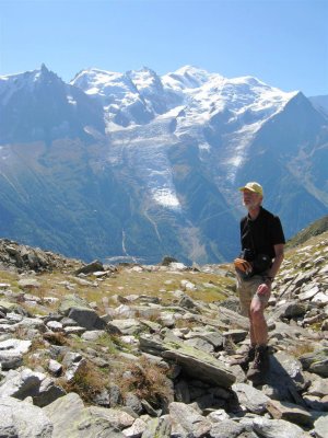 Hans op de col du Brévent