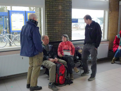 Utrechtpad Wandeling Veenendaal De Klomp - Amersfoort 3/4 maart 2012