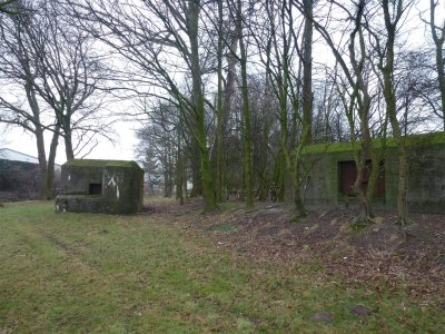 Bunkers langs Valleikanaal