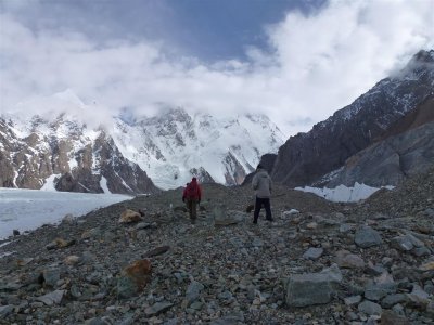 Op weg naar basiskamp K2