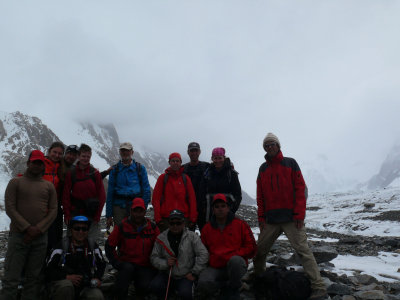 Bij K2 Basiskamp