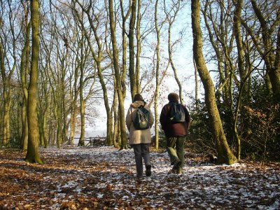 Wandeling Garderen Putten 23 december 2007