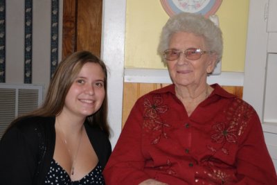 Thanksgiving with Great-Grandmother