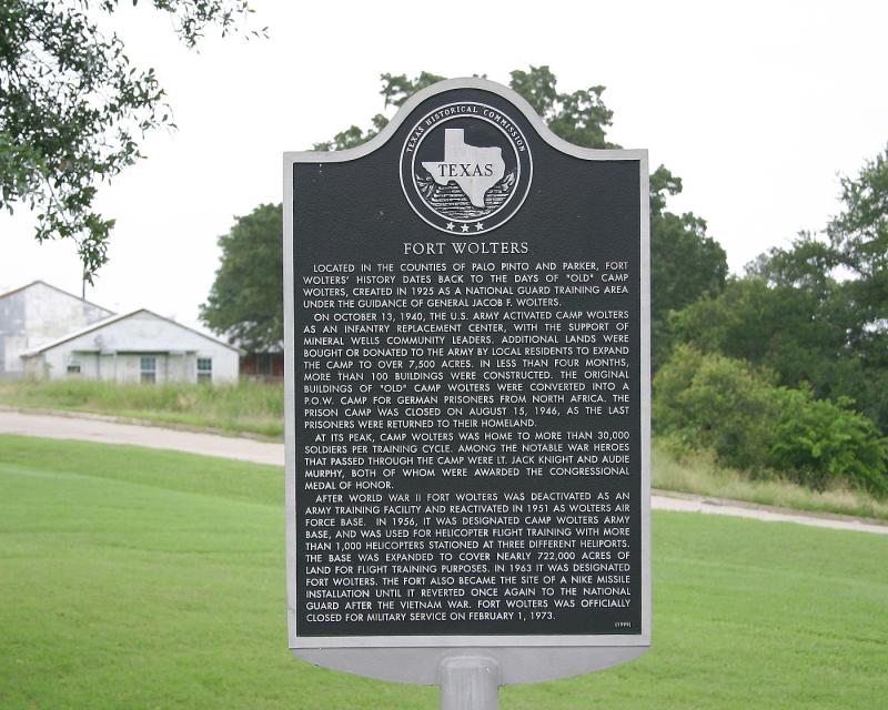 State historical marker at entrance