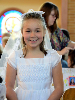 Cami's first Communion