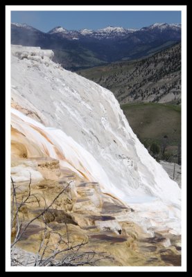 Travertine Waterfall