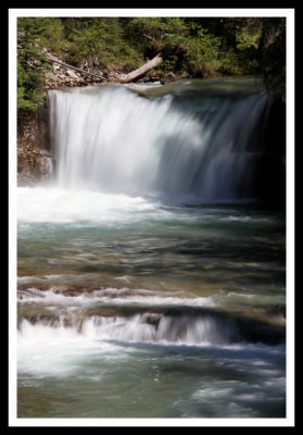 Falls in Johnston Canyon