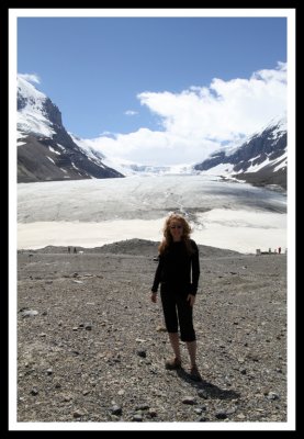 Rochelle and the Glacier