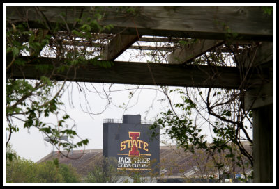 Iowa State Sign in Frame