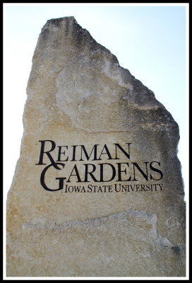 Rieman Gardens Stone Sign