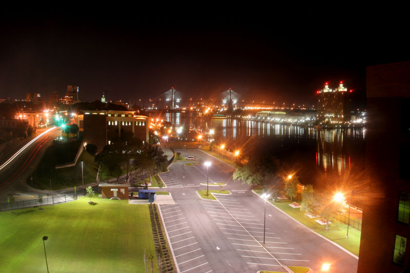 river walk night