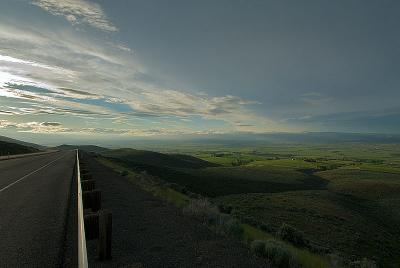 Scenic Overlook at Manastash Ridge, Eastern Washington