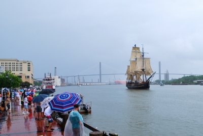 The Bounty departing Savannah