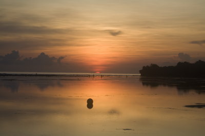 Sunrise off Nusa Dua