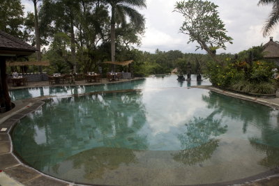 Poolside Buffet, Payogan Hotel, Ubud