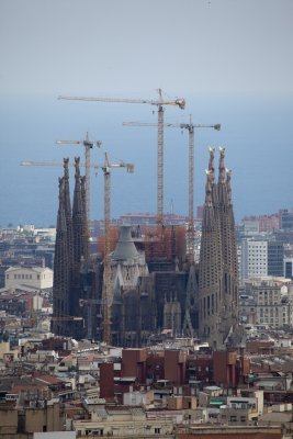 Sagrada Familia from Park Gell.