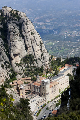Montserrat abbey.