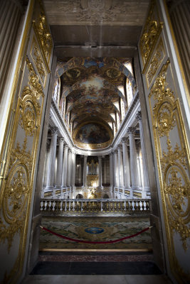 Inside Versailles.
