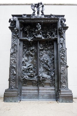 The Gates of Hell, Rodin Museum Garden.