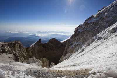 The crater was spectacular.