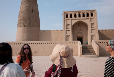 Silk route Day 7, Turpan Irmin mosque and the Flame Mountains
