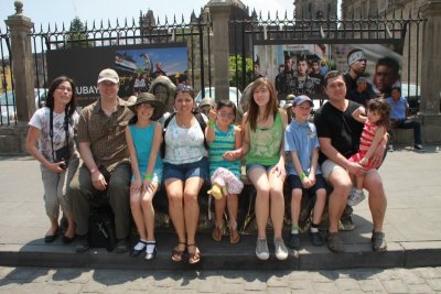 THE CANADIAN GANG AT ZOCALO