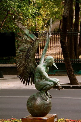 ANGEL EN EL PASEO DE LA REFORMA