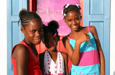 Antiguan Schoolgirls