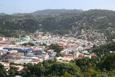 Castries from Above