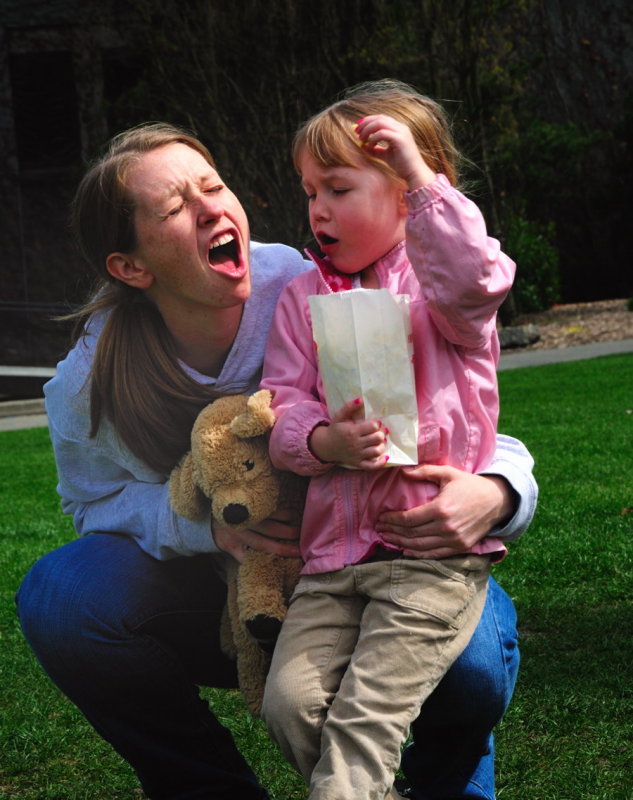 Popcorn feeding