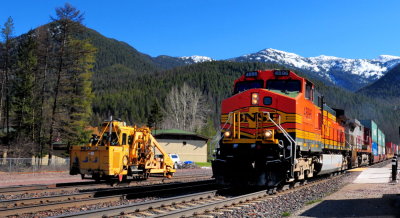 Westbound Stack @ West Glacier MT