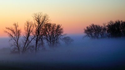 Morning Fog - Bismarck ND