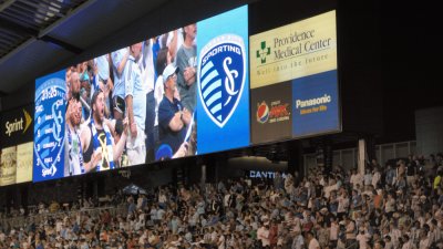 Livestrong Sporting Park Video Board