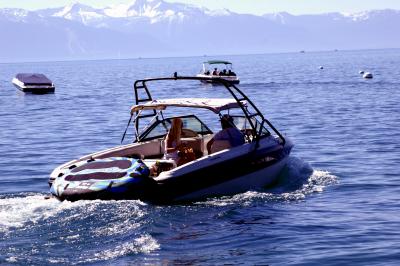 Boating Lake Tahoe