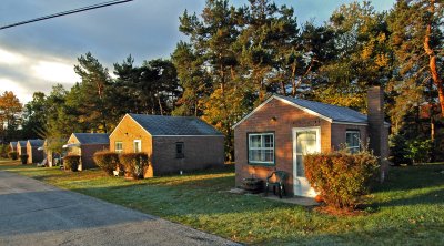 Michigan Cabins at Sun up